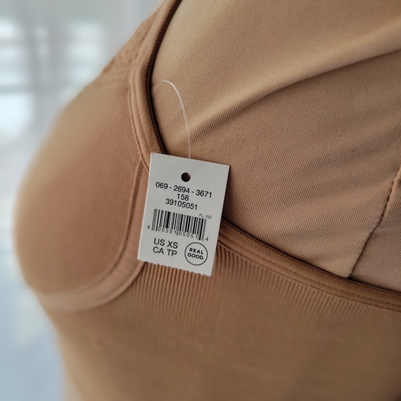 Aerie For Good Seamless Lace Trim Bralette - Tan Size XS NWT - Picture 5 of 9